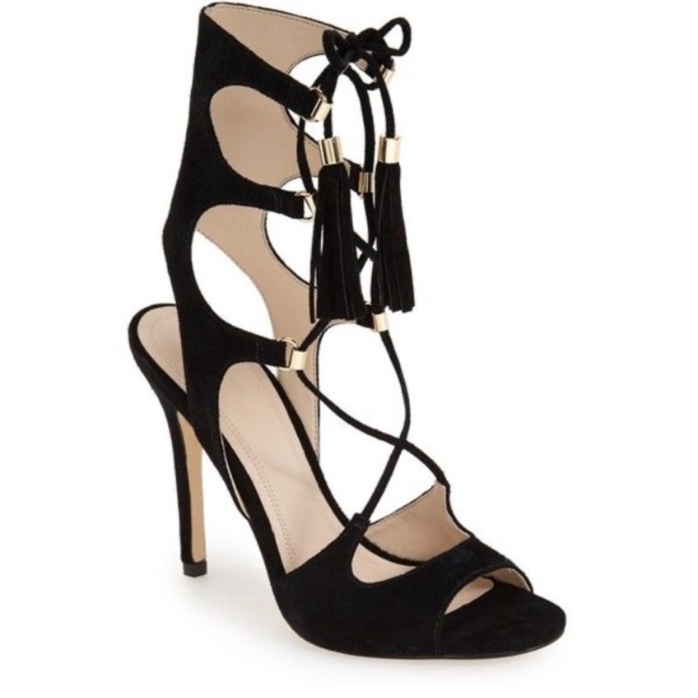 Marc Fisher LTD leather gladiator heel